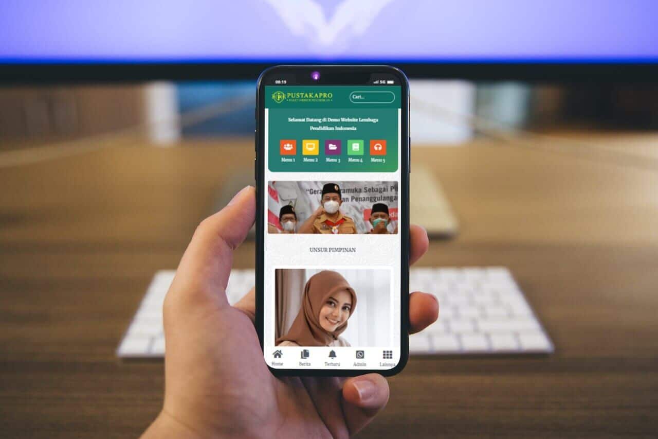 Website Lembaga Pendidikan