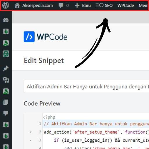 Aktifkan Admin Bar Hanya untuk Pengguna dengan Peran Administrator Aktifkan Admin Bar Hanya untuk Pengguna dengan Peran Administrator