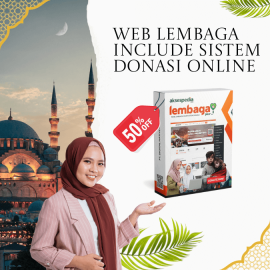 LembagaPlus - Jasa Pembuatan website pesantren jasa web donasi online